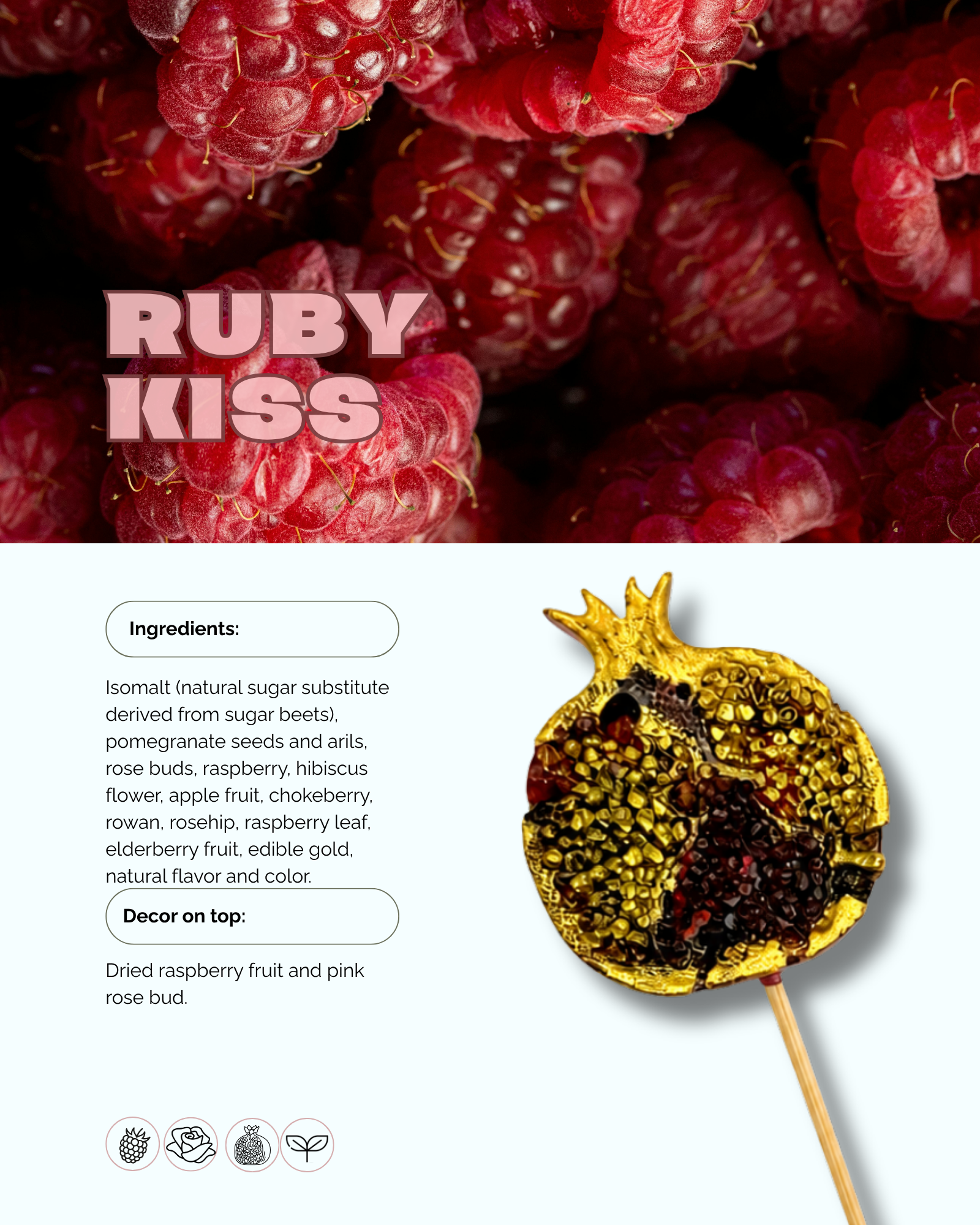 Brew Pop “Pomegranate” (minimum order 10 pieces) - Sip&