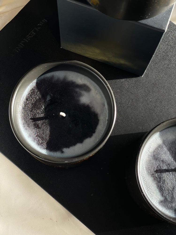 Organic Candle “Noir Flame” - Sip&