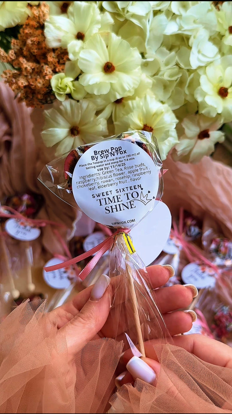 Brew Pops Peony’s 🔴Minimum order: 25 Brew pops. 5% Off for 100+ Pops (applied automatically at checkout) - Sip&