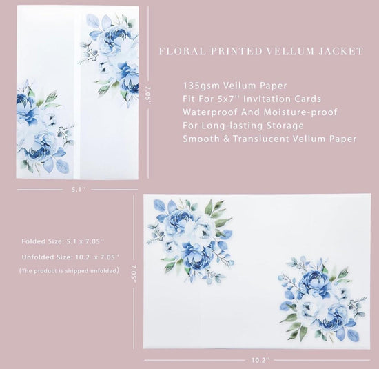 Brew Pop with Beautiful Card “Blue Flower Meadow" (🔴Minimum order: 10 Brew cards) Bulk discounts available