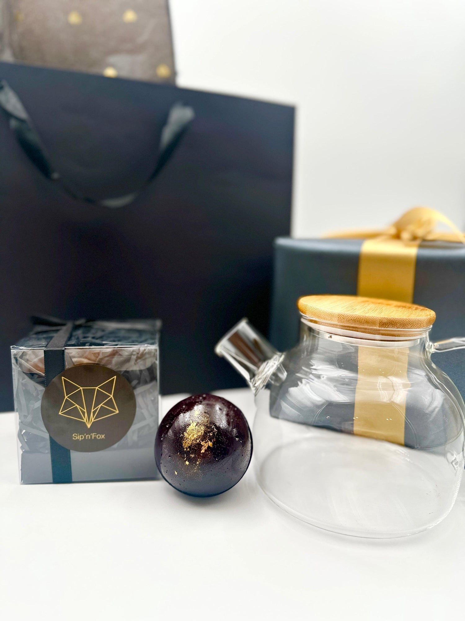 Gift Tea Set for Him “The Alchemy of Gold” - Sip&