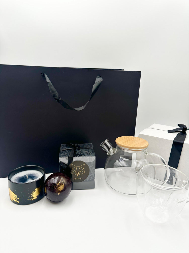 Gift Tea Set for Him “The Alchemy of Gold” - Sip&