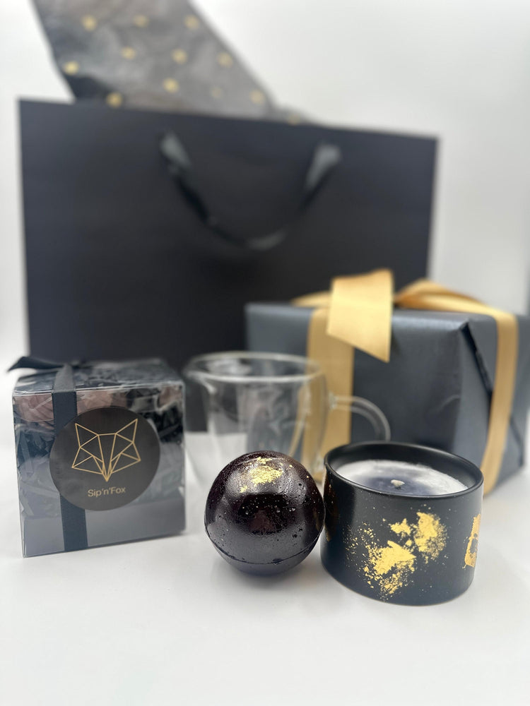 Gift Tea Set for Him “The Alchemy of Gold” - Sip&