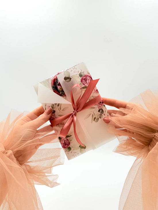 Brew Pop with Beautiful Card “Pink Flower Meadow" (🔴Minimum order: 10 Brew cards) Bulk discounts available