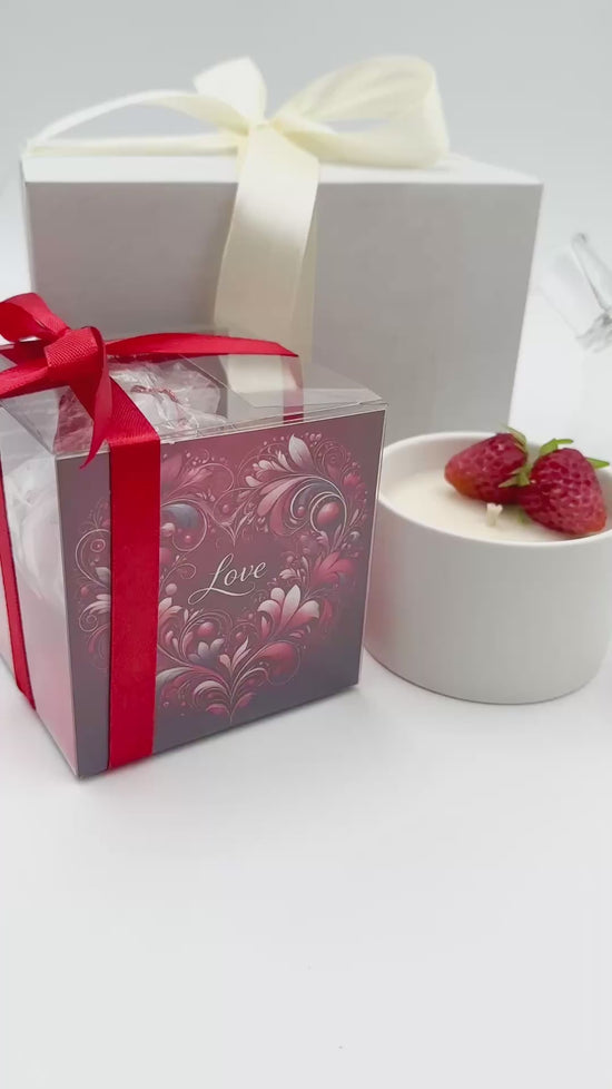 Gift Tea Set for Her "Strawberry Spell"