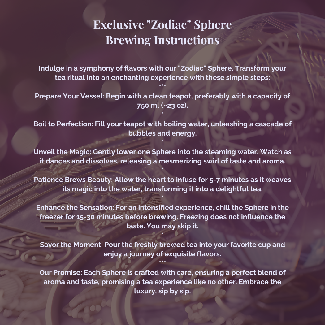 Exclusive Tea Gift for Astrology Lovers - "Zodiac"