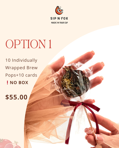 Rosh Hashanah Brew Pop Gift Set “Pomegranate” for 400ml (13.5oz)