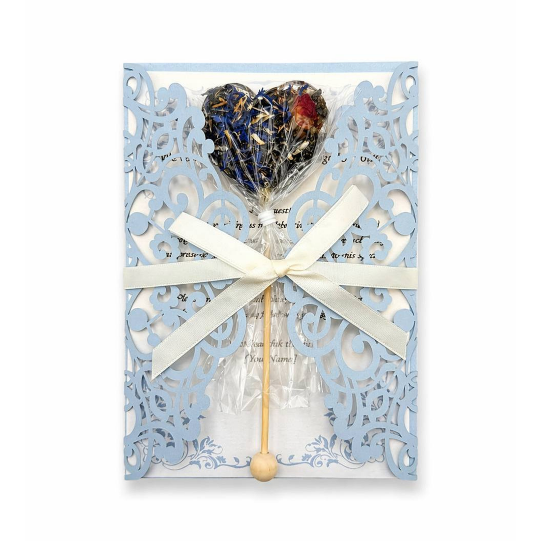 BrewPop Baby Boy Lace Keepsake Favor Set (minimum order 10 pieces) - Sip&