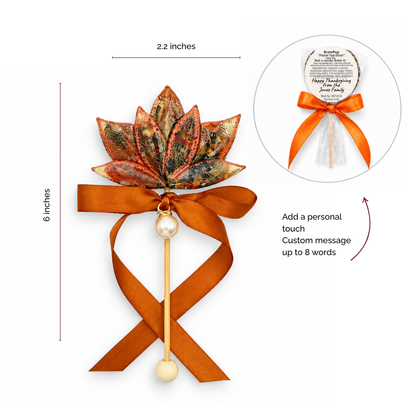 Leaf-Shaped Brew Pop with pearl (minimum order 10 pieces)