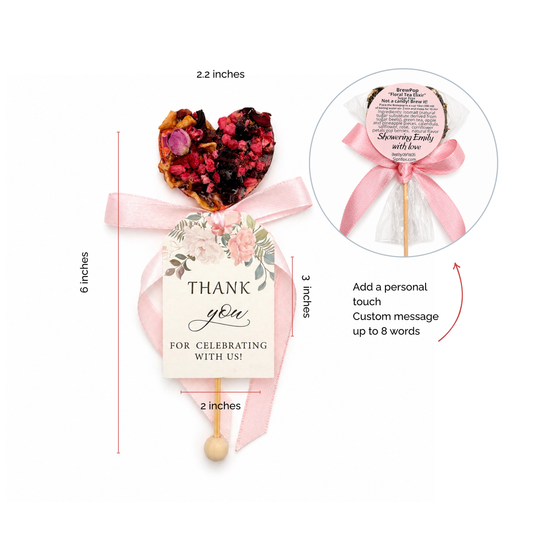Brew Pop – Thank You Bloom( minimum order 25 pieces) - Sip&