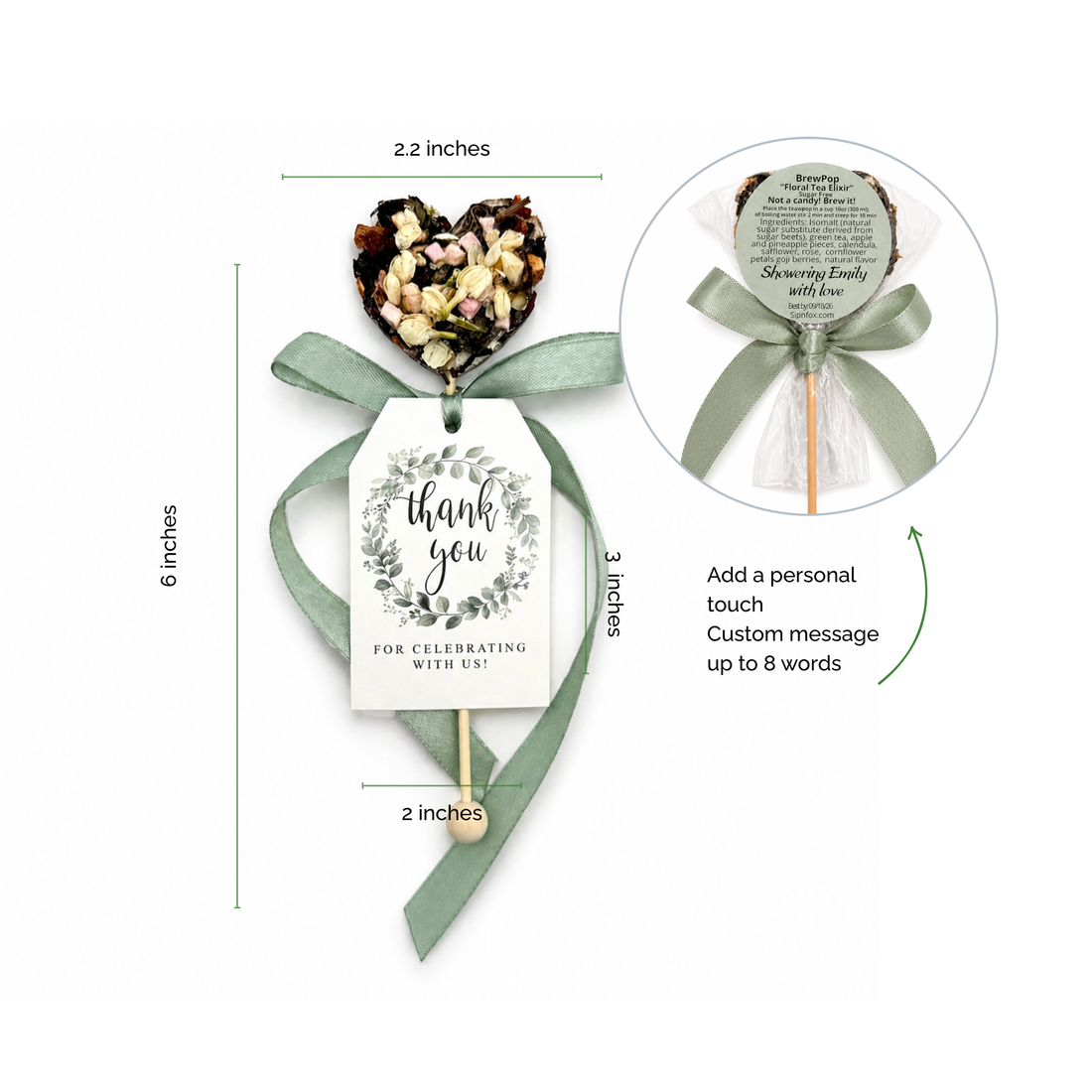 Brew Pop – Botanical Sage( minimum order 25 pieces) - Sip&