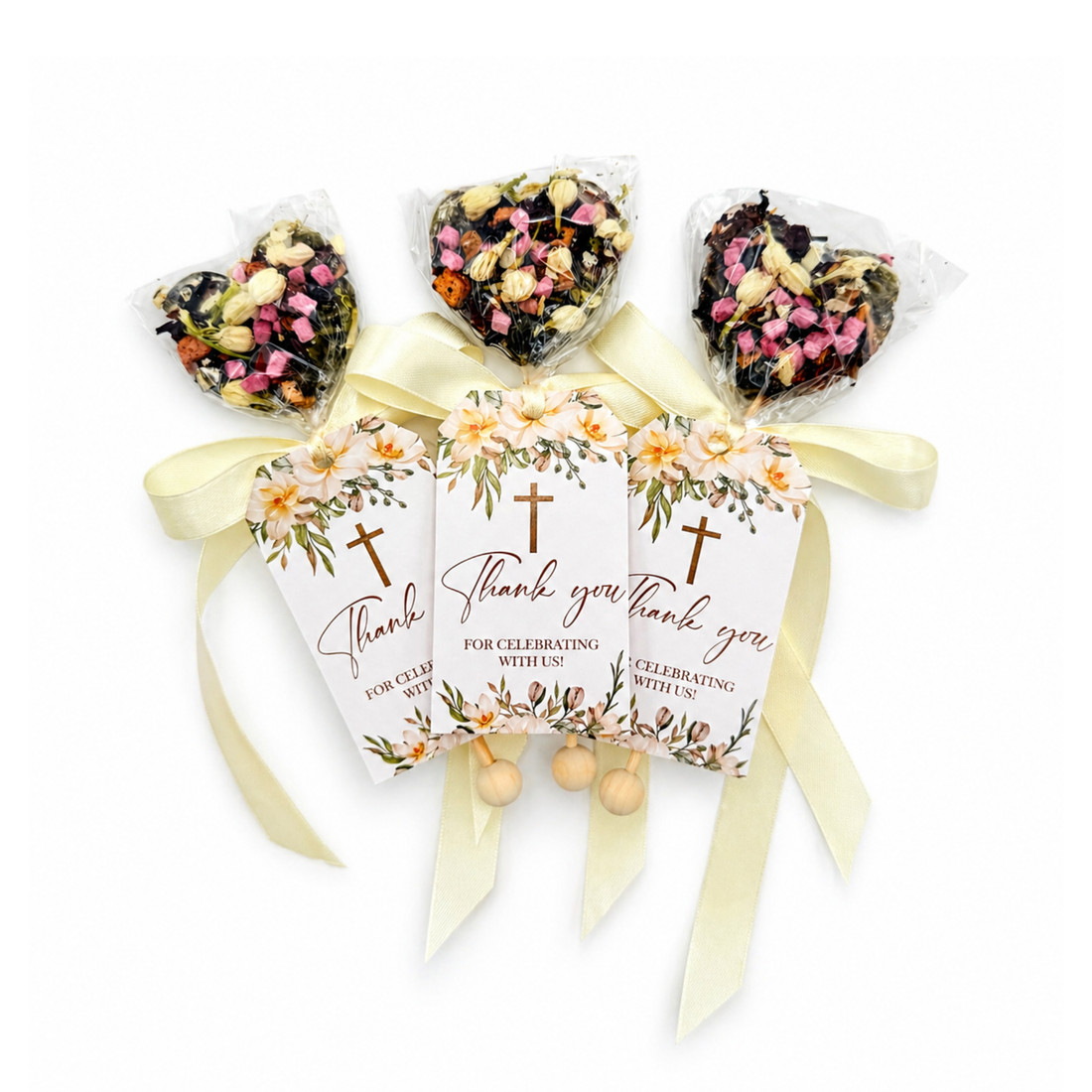Brew Pop – Grace and Gratitude Tea Favor (minimum order 25 pieces) - Sip&