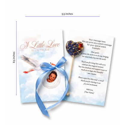 BrewPop Blue Sky Keepsake Favor – Baby Boy(minimum order 10 pieces) - Sip&