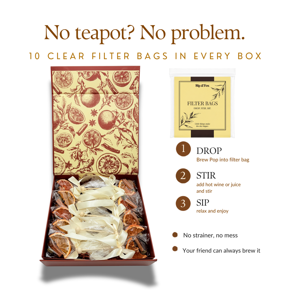 10 MulledPops Gift Box - Sip&