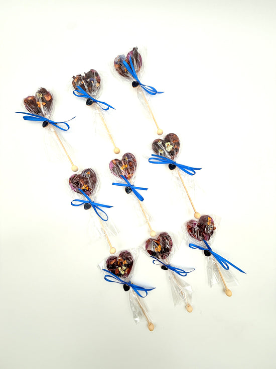 Brew Pops with Heart Charms 🔴Minimum order: 25 Brew pops. 5% Off for 100+ Pops (applied automatically at checkout)