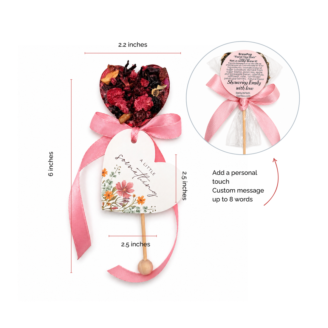 Brew Pop – Sweetheart Infusion (minimum order 25 pieces) - Sip&
