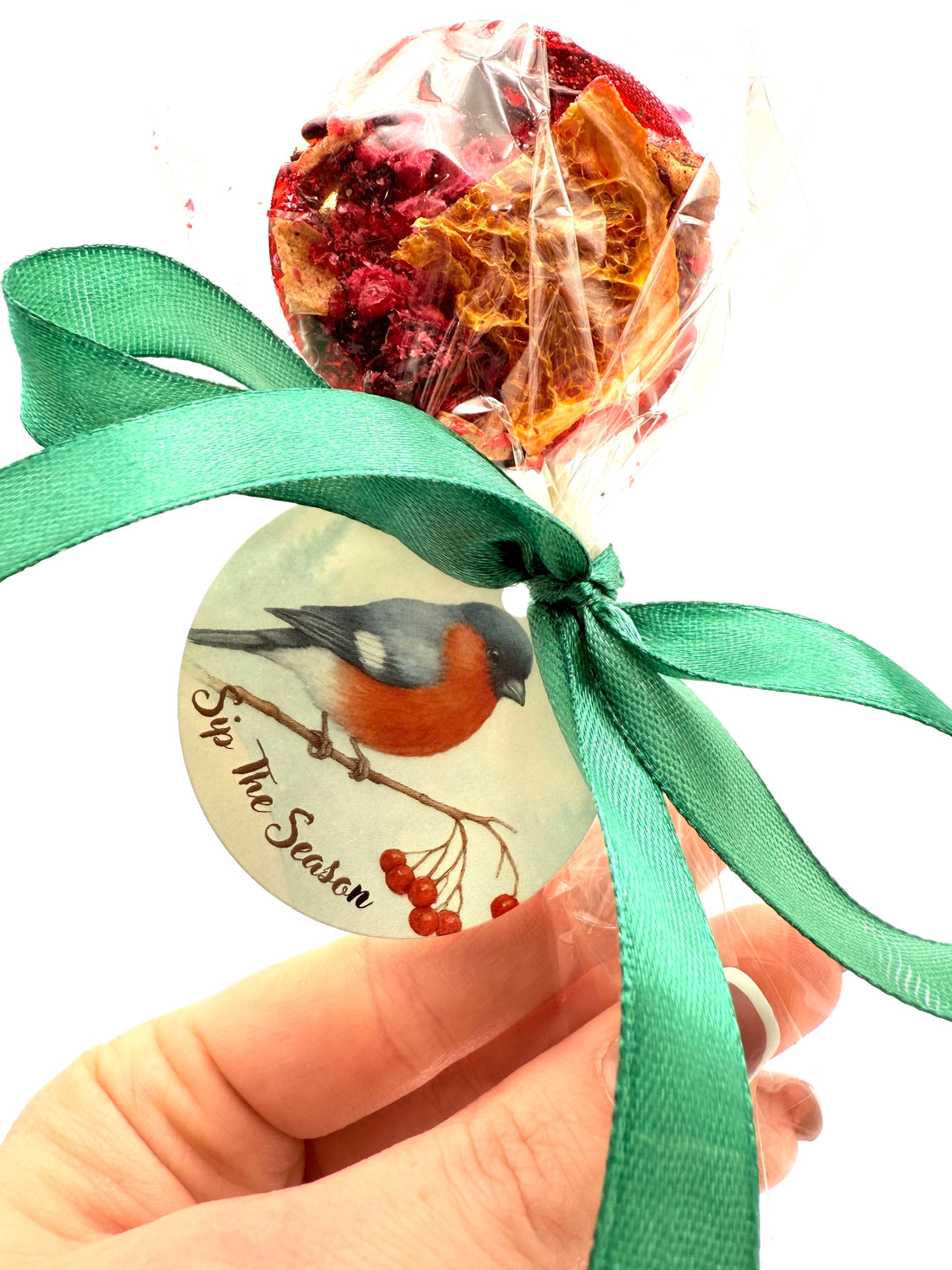Winter Berries Round Brew Pop (🔴Minimum order: 10 Brew Pops) 5% Off for 100+ Pops (applied automatically at checkout) - Sip&