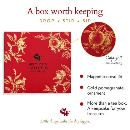 Brew Pop Pomegranate Gift Set - Sip&