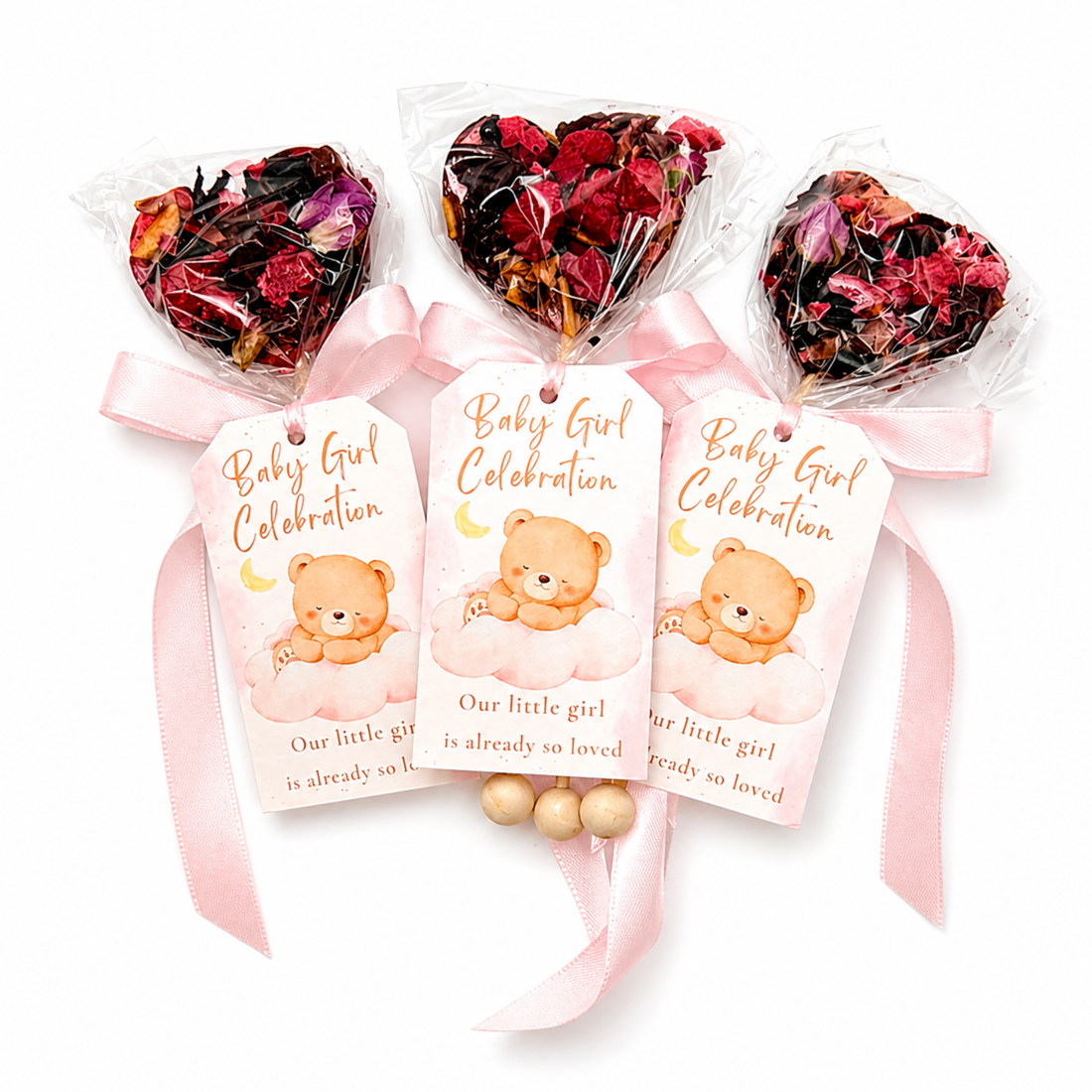 BrewPop Name Game Favor – Baby Girl Edition (minimum order 25 pieces) - Sip&