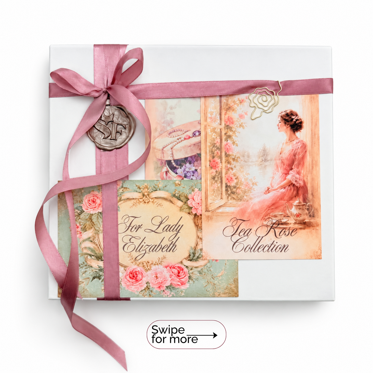Tea Rose Collection | Personalized Gift Box