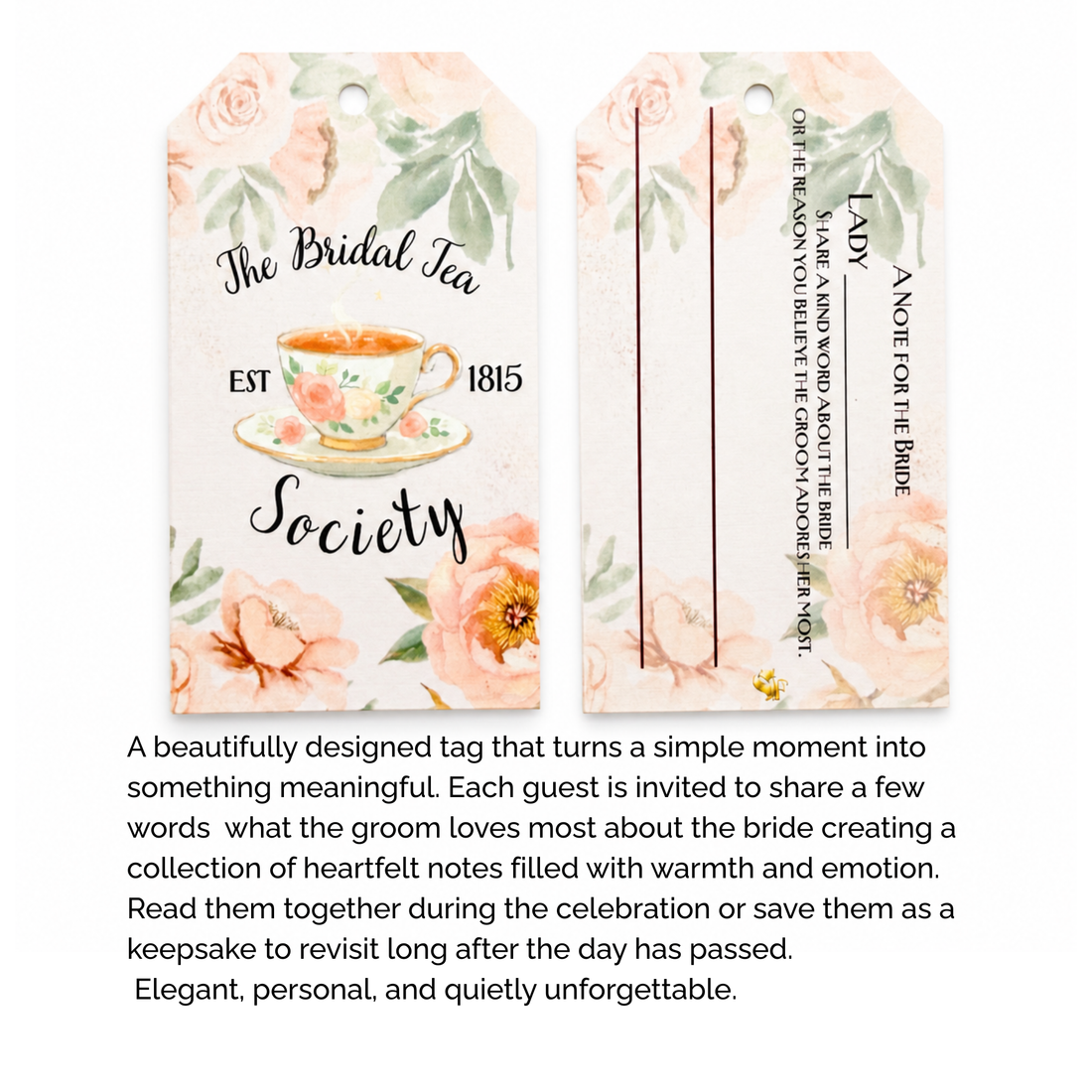 Brew Pop – (Our Bestseller) A Bridal Love Note Game (minimum order 25 pieces) - Sip&