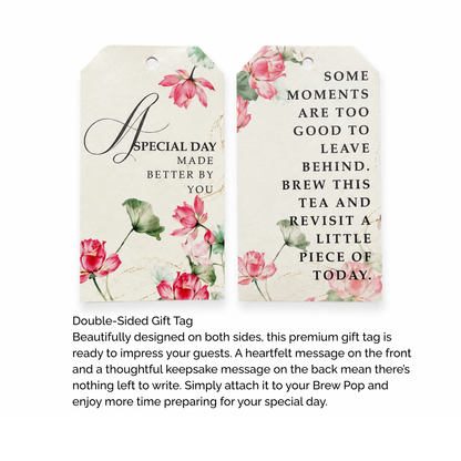 Brew Pops "A special day" ( minimum order 10 pieces)