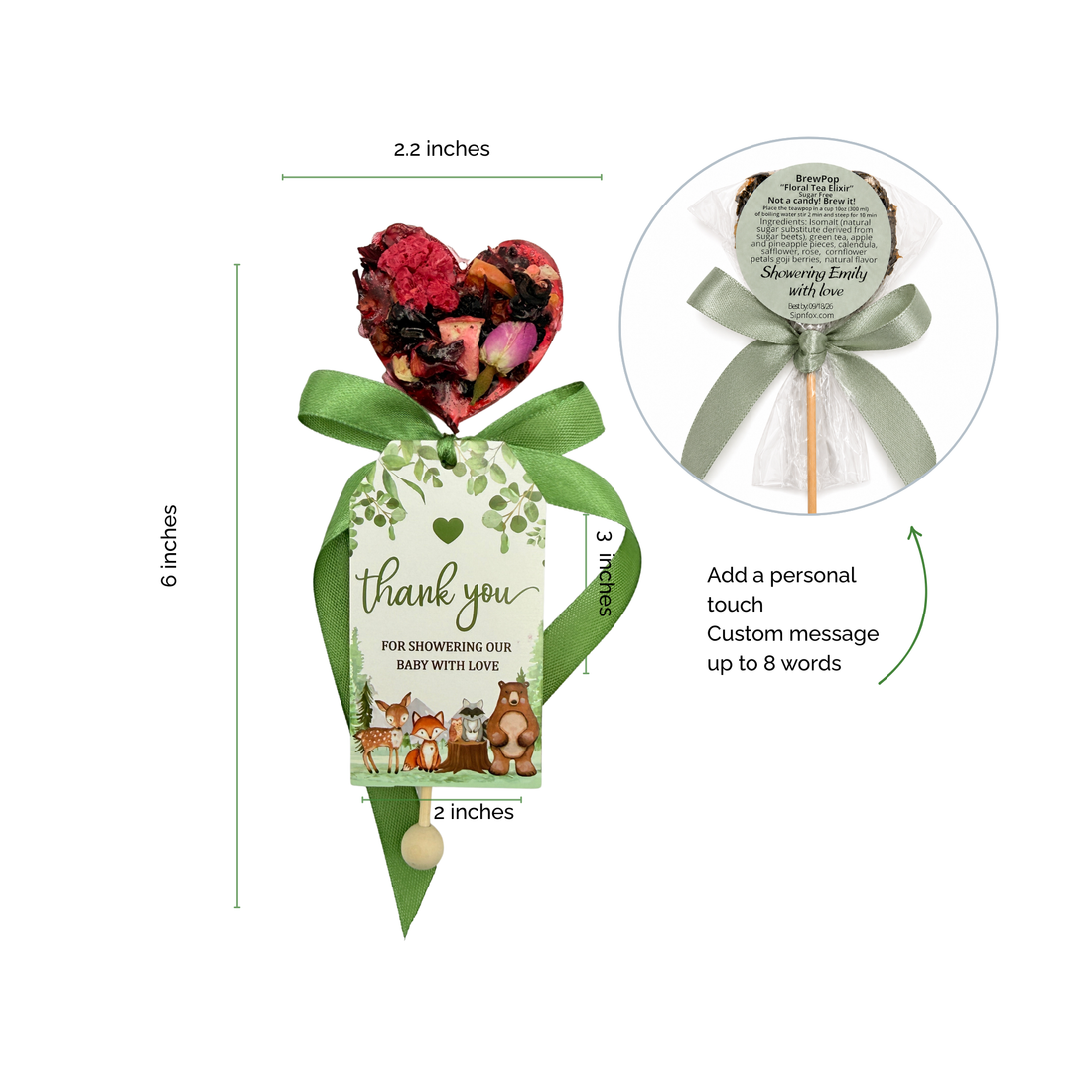 Brew Pops Forest Animal (minimum order 10 pieces) - Sip&