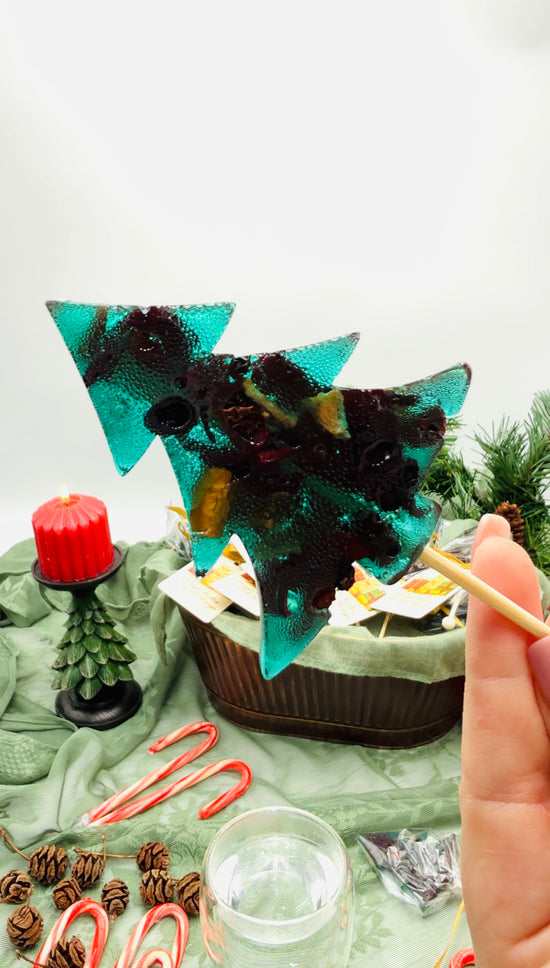 Cherry Tree Brew Pop with a Holiday Tag — Minimum Order 10 pcs. 5% Off for 100+ Pops (applied automatically at checkout)