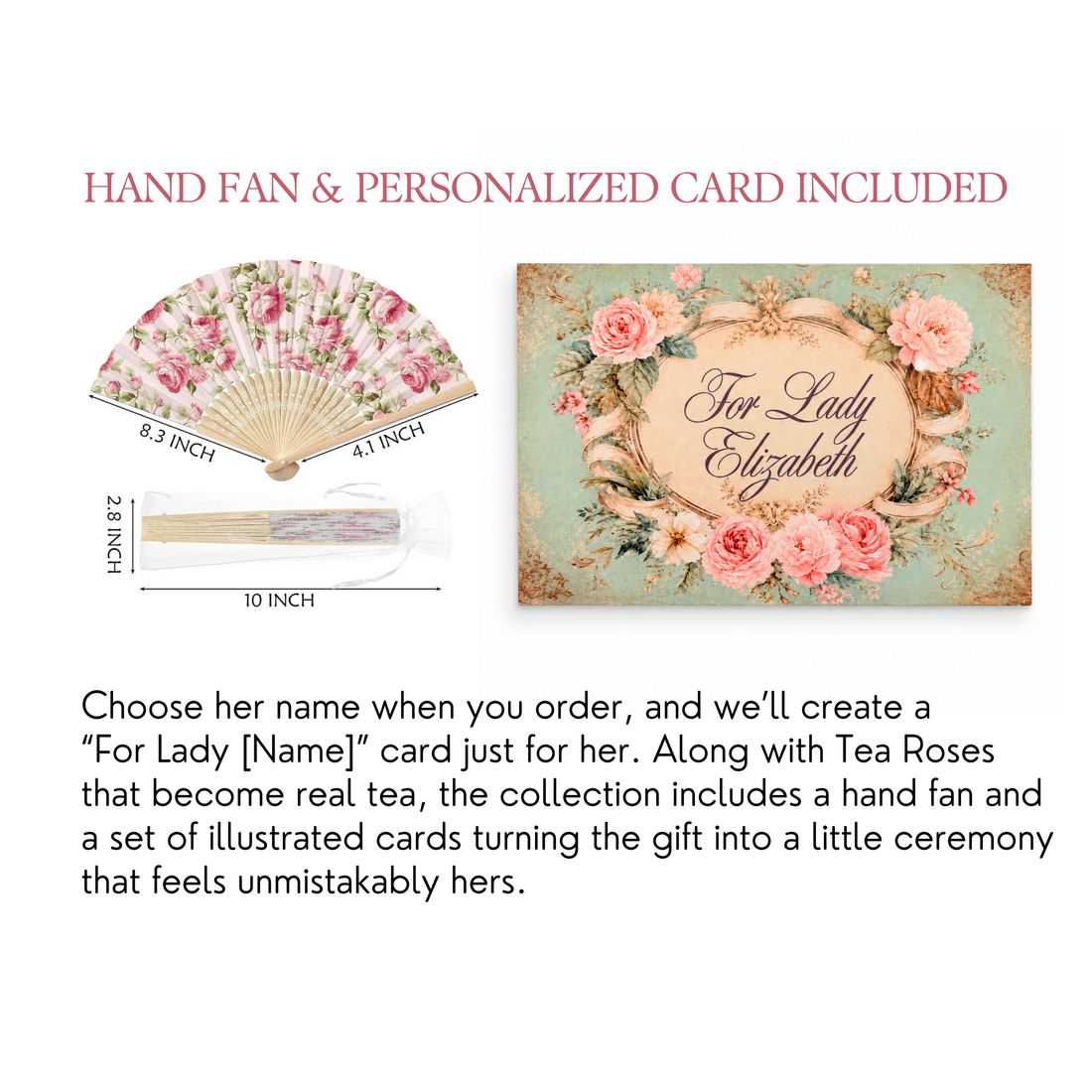 Tea Rose Collection | Personalized Gift Box - Sip&