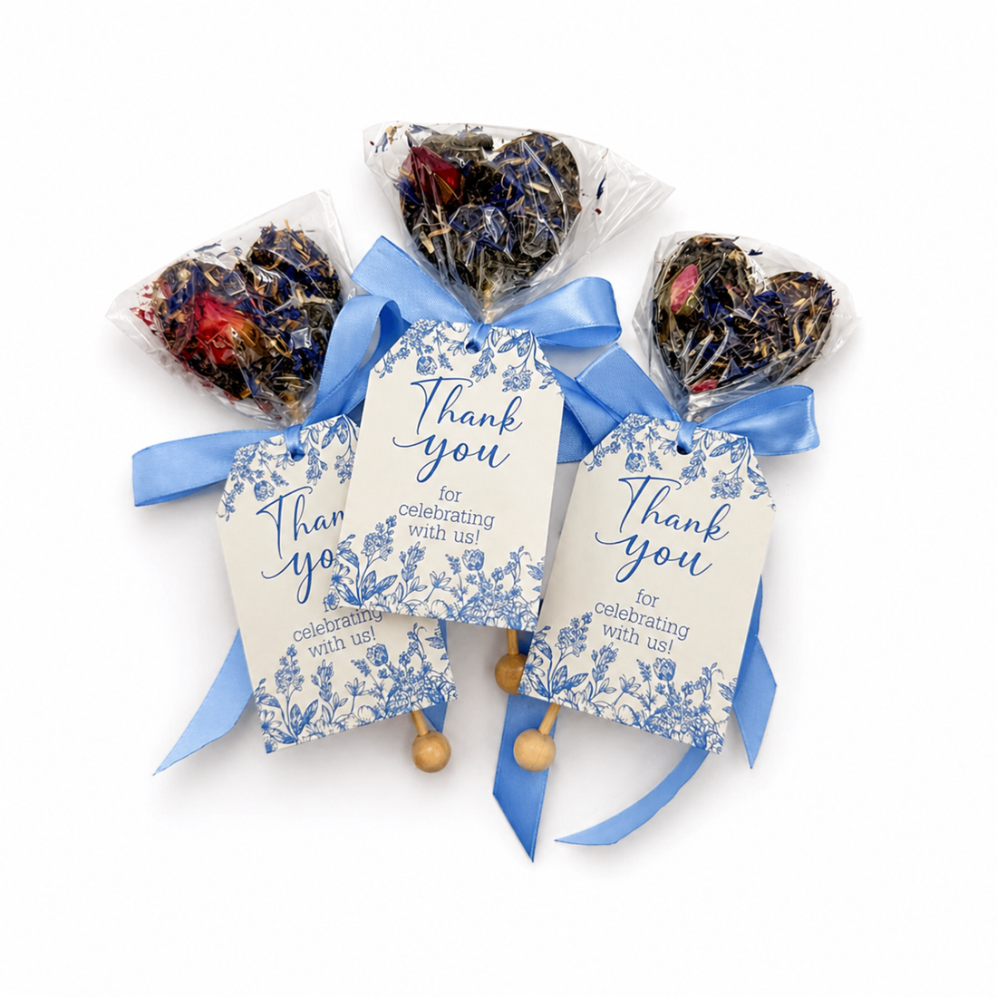 Brew Pop – Blue Garden Tea Favor (minimum order 25 pieces) - Sip&