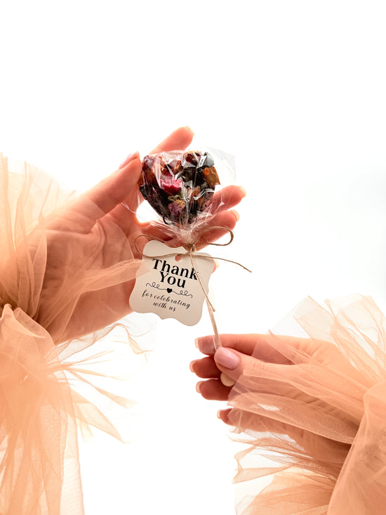 Brew Pops with a Thank you white tag🔴Minimum order: 25 Brew pops. 5% Off for 100+ Pops (applied automatically at checkout)