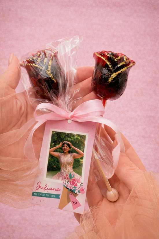 Brew Pop “Rose” with Custom Tag 🔴Minimum order: 25 Tea Roses -5% Off for 100+ Pops (applied automatically at checkout) - Sip&