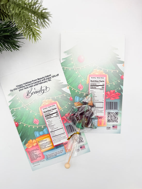 Cherry Christmas Tree Pop Gift Set (🔴Minimum order: 10 Gift Set)