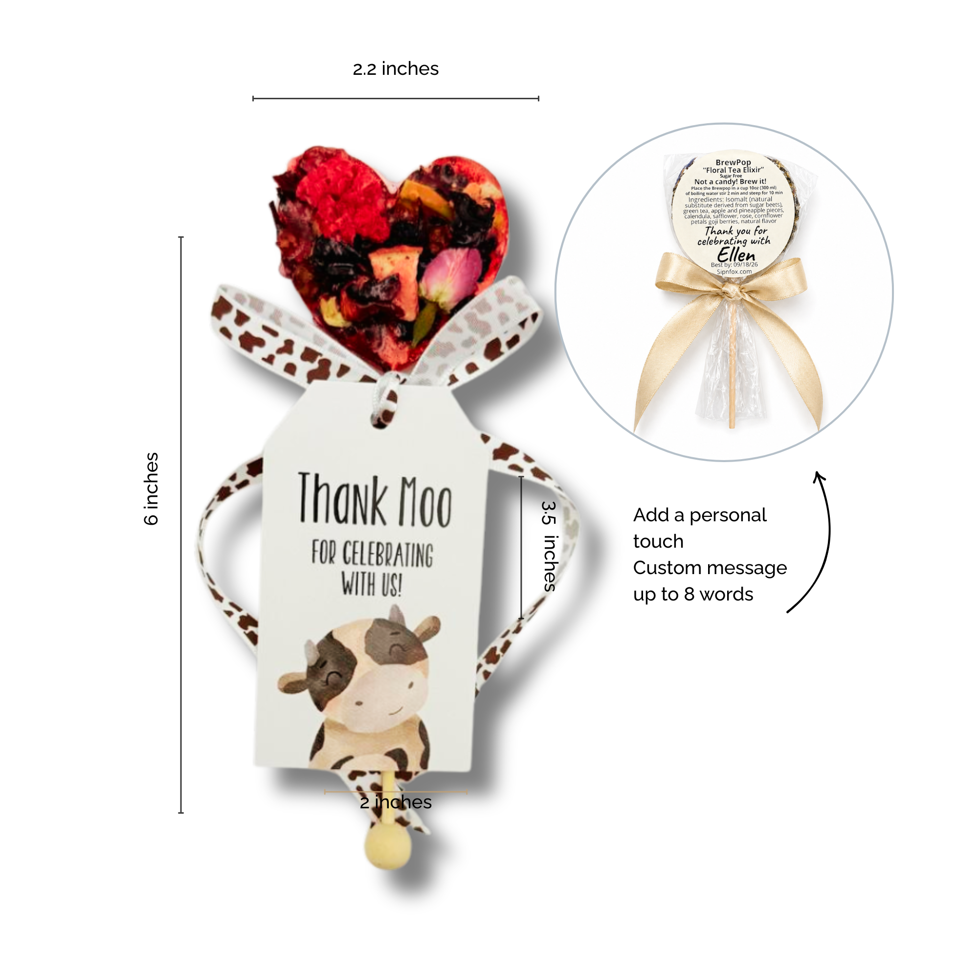 Brew Pops Funny Cow (minimum order 10 pieces) - Sip&