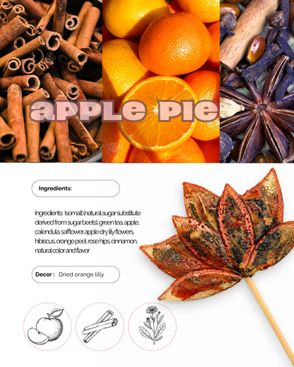Leaf-Shaped Brew Pop with pearl (minimum order 10 pieces)