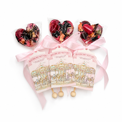 BrewPop Favors – Baby Girl "Wish Game" (minimum order 10 pieces)