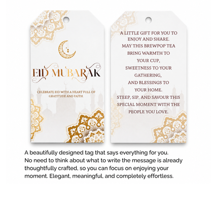 Brew Pop Eid Mubarak (minimum order 10 pieces) - Sip&