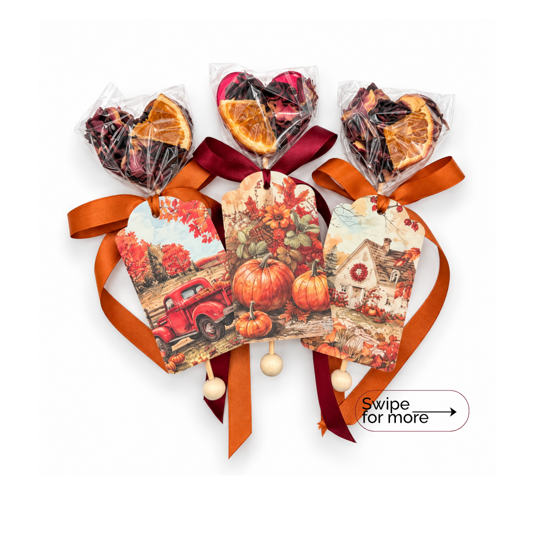 Fall Brew Pop with “Autumn Landscape ” Tag (minimum order 10 pieces) - Sip&