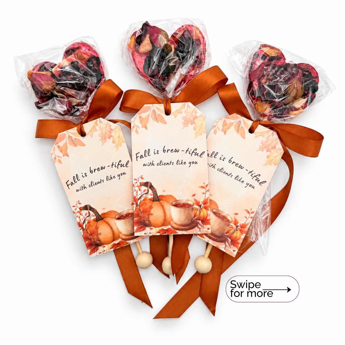 Brew Pop with “Client Appreciation” Tag (minimum order 10 pieces)