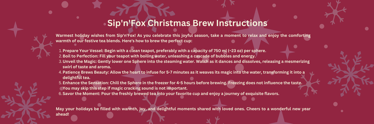 Christmas Tea Gift Set for Tea Lovers - Sip&