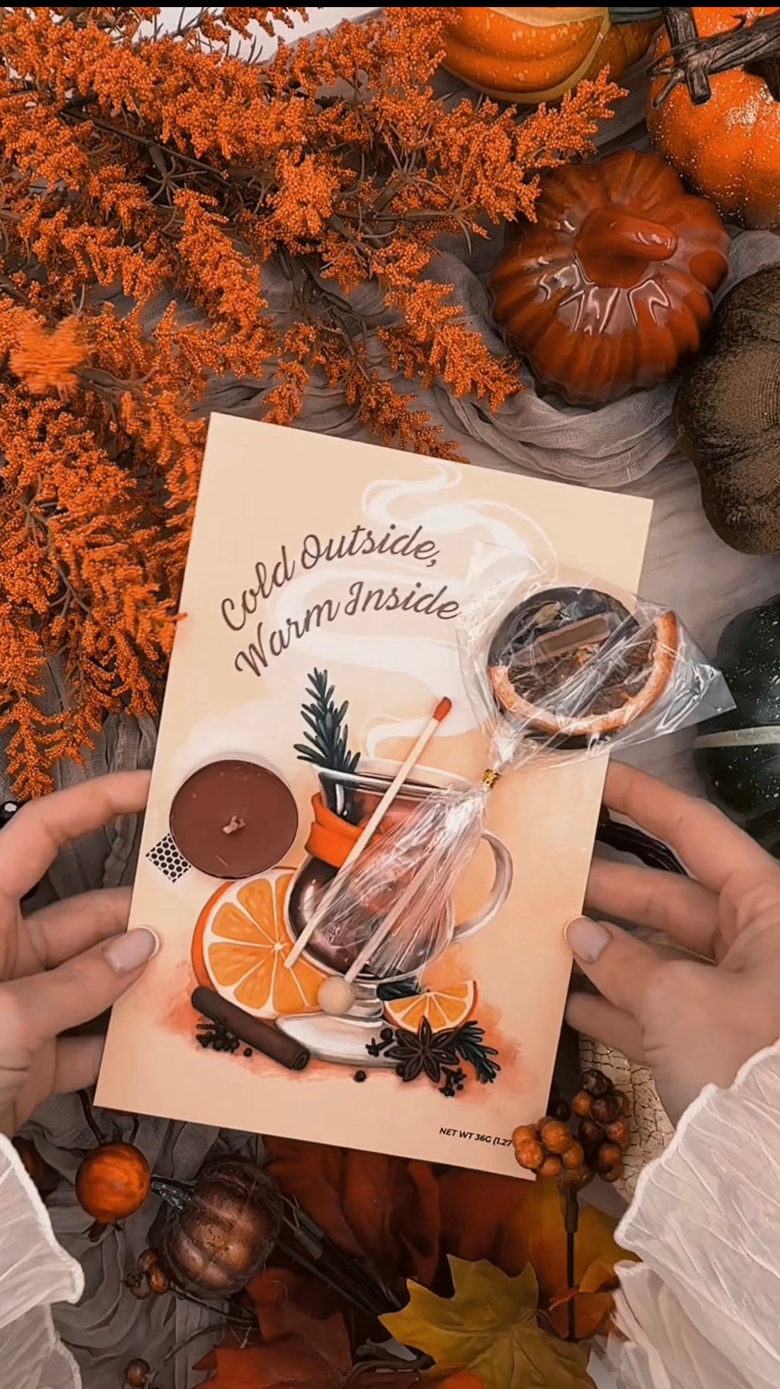 Mulled Pop Cozy Gift Set (🔴Minimum order: 10 Gift Set) - Sip&