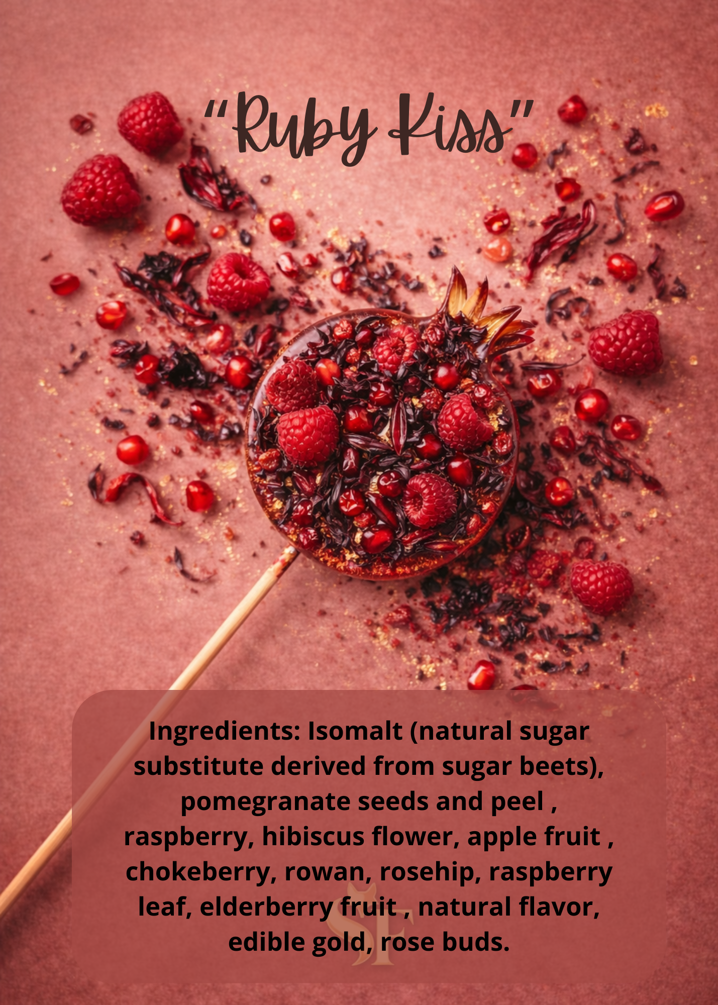 “Pomegranate Treasure” Gift Set – No minimum, buy as few as 1 item - Sip&