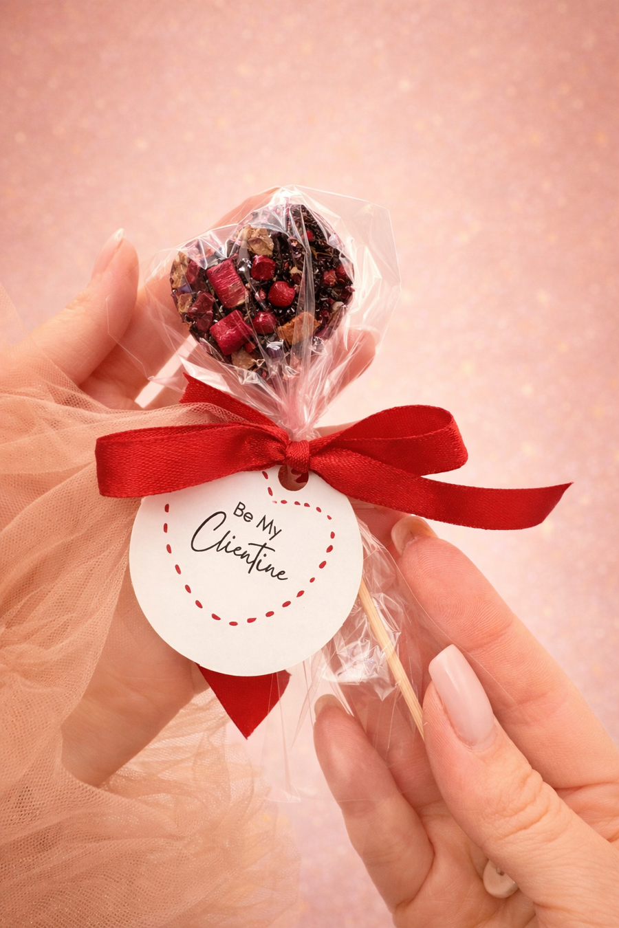 Brew Pop “Be my Clientine”(🔴Minimum order: 25 Brew Pops) 5% Off for 100+ Pops (applied automatically at checkout) - Sip'n'Fox LLC