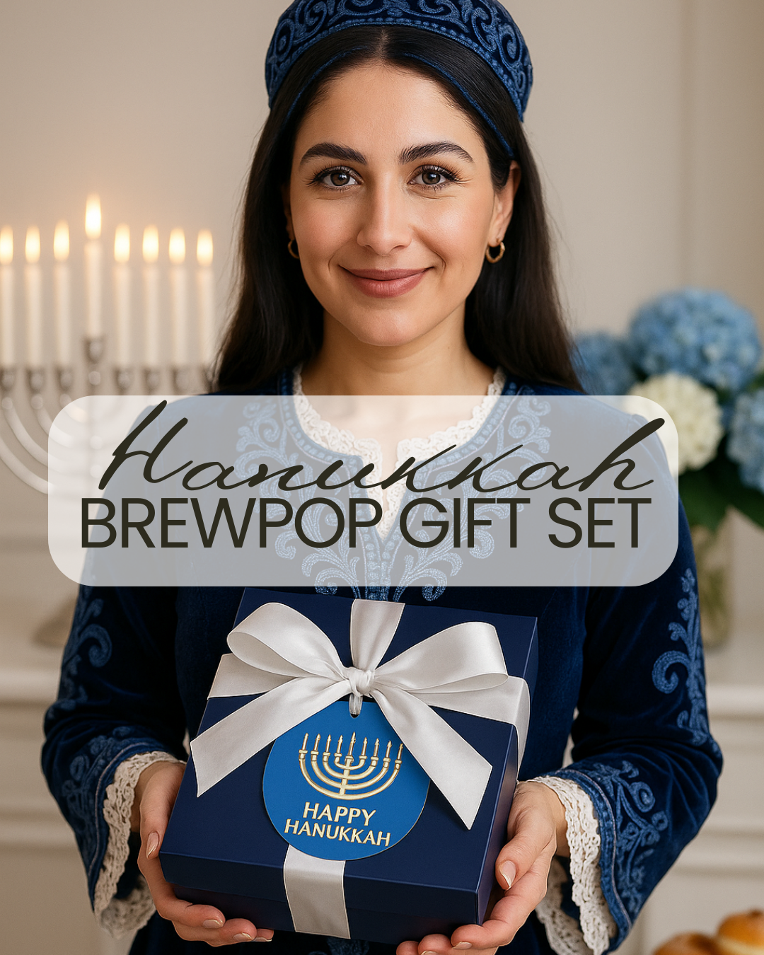 Brew Pop Gift Set “Hanukkah” for 300-350 ml (11.8oz) - Sip&