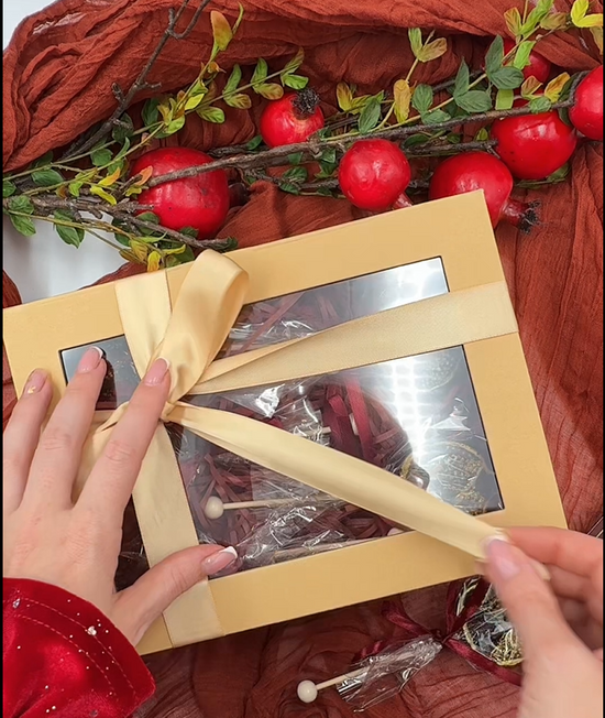 Brew Pop Gift Set “Pomegranate” for 350ml (11.8oz) +Custom Card