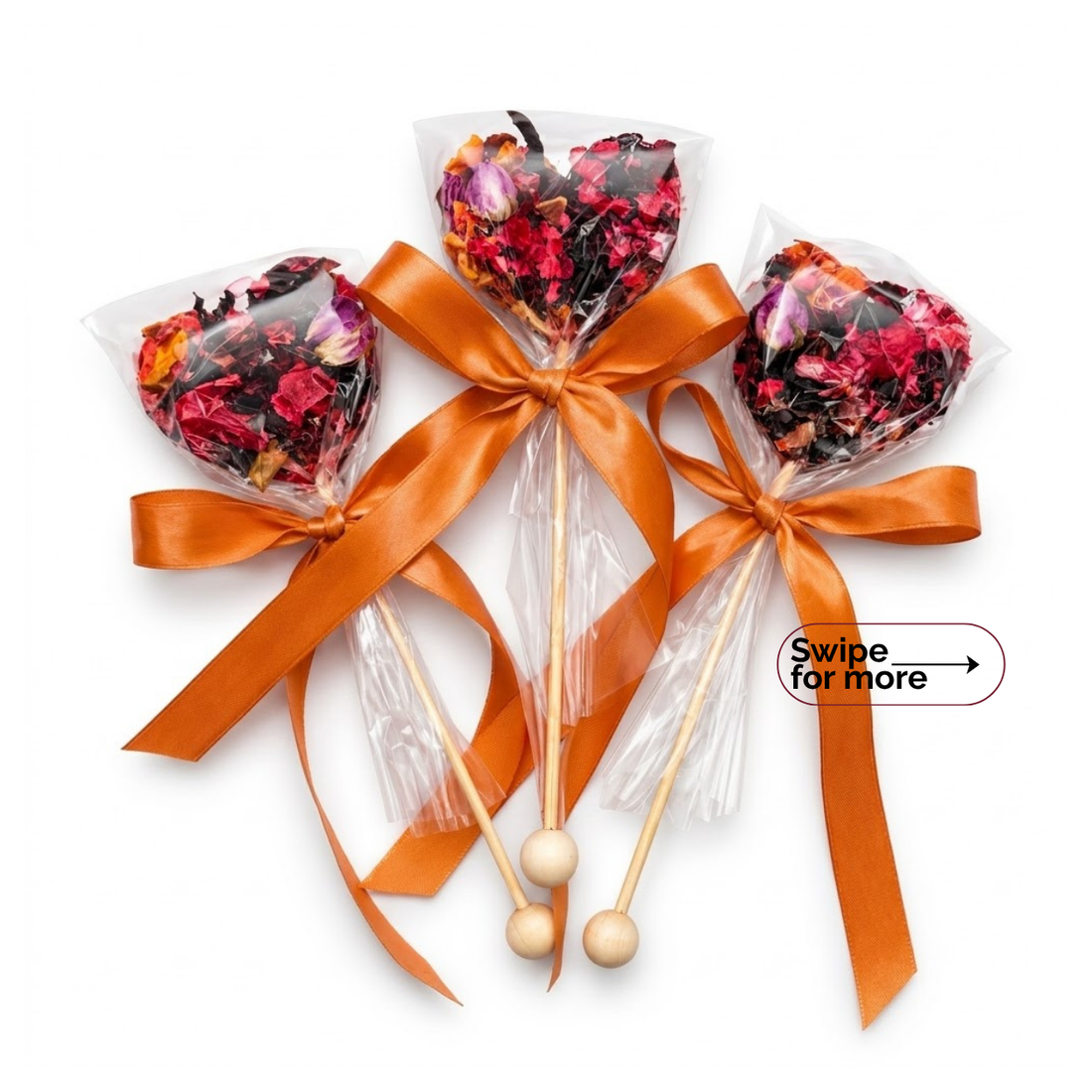 Fall Brew Pops with Custom Ribbon - 15 colors available (minimum order 25 pieces) - Sip&
