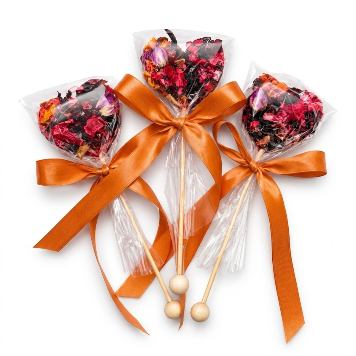 Fall Brew Pops with Custom Ribbon - 15 colors available (minimum order 25 pieces)