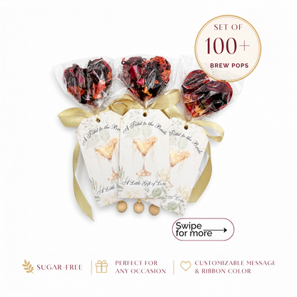 Brew Pops "A Toast to the Bride" (Set of 100–500)