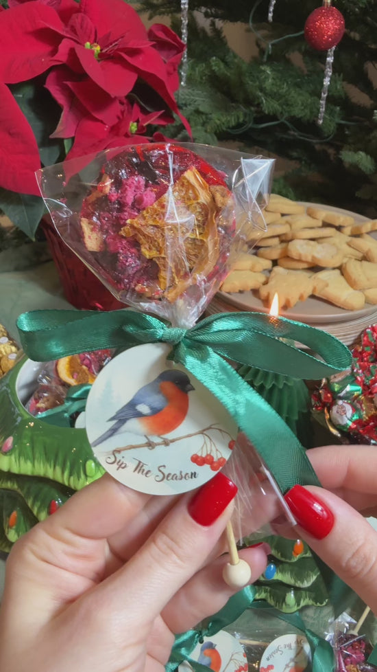 Winter Berries Round Brew Pop (🔴Minimum order: 25 Brew Pops) 5% Off for 100+ Pops (applied automatically at checkout)