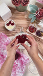 Gift Set 1: 3 Tea Bombs+Glass Teapot+Gift bag